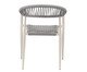 Cadeira Trancoso Corda Cinza Base Areia, grey | WestwingNow