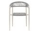 Cadeira Trancoso Corda Cinza Base Areia, grey | WestwingNow