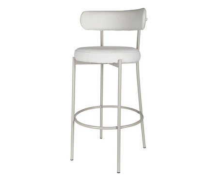Banqueta Serena Boucle Off White Base Areia | Westwing