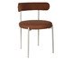 Cadeira Serena Tecido Marrom Castanho Base Areia, brown | WestwingNow
