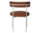 Cadeira Serena Tecido Marrom Castanho Base Areia, brown | WestwingNow