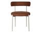 Cadeira Serena Tecido Marrom Castanho Base Areia, brown | WestwingNow