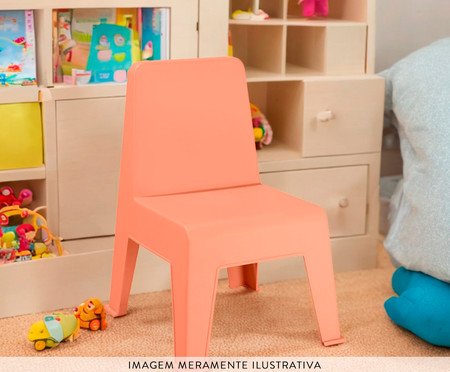 Cadeira Infantil Origami Pessego | Westwing