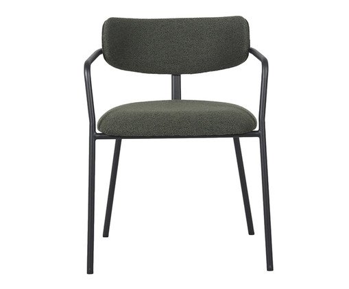 Cadeira Lile Tecido Verde Oliva, green | WestwingNow