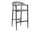Banqueta Trancoso Corda Fendi Base Grafite, grey | WestwingNow