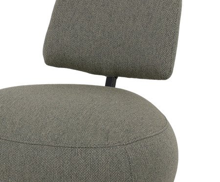 Poltrona Lounge Tecido Verde Stone | Westwing