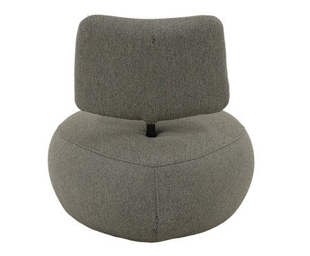 Poltrona Lounge Tecido Verde Stone | Westwing
