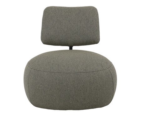 Poltrona Lounge Tecido Verde Stone | Westwing