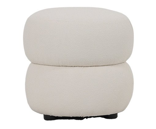 Puff Respiro Tecido OPuff White, Off White | WestwingNow