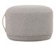 Puff Lounge Tecido Cinza, grey | WestwingNow