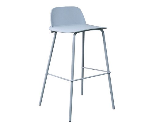 Banqueta Hana Cinza Azulado, grey | WestwingNow
