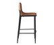 Banqueta Eulalia Marrom Base Grafite, brown | WestwingNow