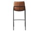 Banqueta Eulalia Marrom Base Grafite, brown | WestwingNow