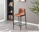 Banqueta Eulalia Marrom Base Grafite, brown | WestwingNow