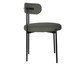 Cadeira Serena Boucle Verde Oliva Base Preta, green | WestwingNow