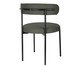 Cadeira Serena Boucle Verde Oliva Base Preta, green | WestwingNow