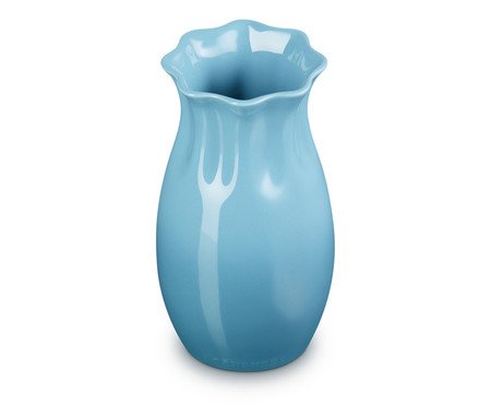 Vaso Flower Azul Caribe - 16cm | Westwing