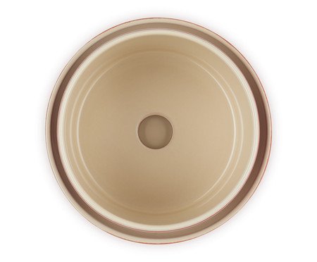 Vaso para Ervas com Bandeja Vermelho - 14cm | Westwing