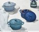 Mini Cocotte Sunflower Azul Caribe - 250ml, Azul | WestwingNow
