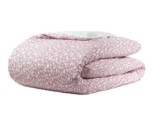 Capa Duvet Tous Les Jours Estampado Onça Rosê, multicolor | WestwingNow
