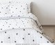 Capa para Duvet Essencialle Corações P&B, multicolor | WestwingNow