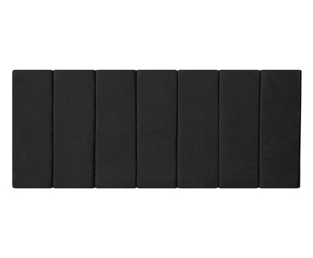 Jogo de Cabeceira Modular Linea Preto
