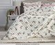 Capa Duvet Essencialle Borboletas Branco 140 Fios, multicolor | WestwingNow