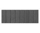 Jogo de Cabeceira Modular Linea Cinza, multicolor | WestwingNow