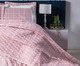 Capa Duvet Essencialle Grid Rosa 150 Fios, multicolor | WestwingNow