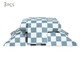 Jogo de Cobre-leito Misto Classic Xadrez Old School Azul, multicolor | WestwingNow