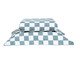 Jogo de Cobre-leito Misto Classic Xadrez Old School Azul, multicolor | WestwingNow