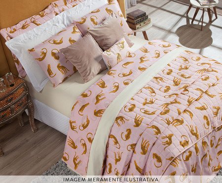 Jogo de Lençol Clássico Essencialle Borogodó Animal Print | Westwing