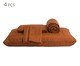 Jogo de Lençol Clássico Jazz Terracota 200 Fios, multicolor | WestwingNow