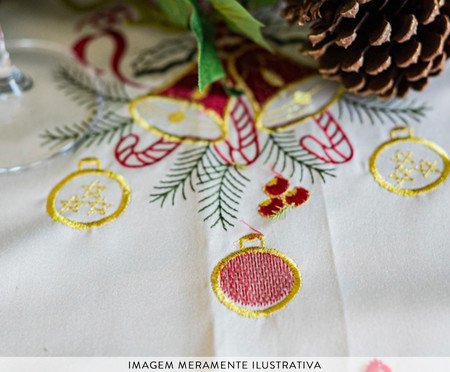 Caminho de Mesa Natal Vermelho | Westwing