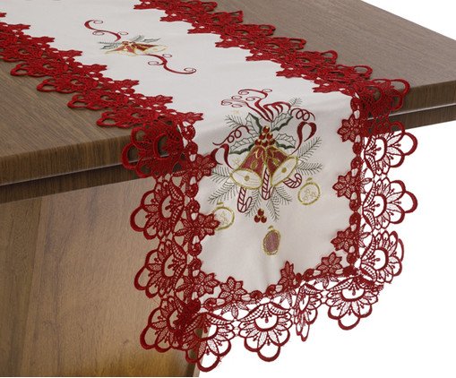Caminho de Mesa Natal Vermelho, Colorido | WestwingNow
