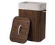 Cesto de Roupa de Bambu Everest Marrom, Colorido | WestwingNow