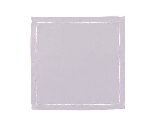 Guardanapo com Ponto Ajour Lavanda, Colorido | WestwingNow