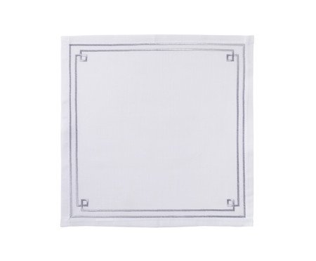 Guardanapo com Bordado Quarti Branco