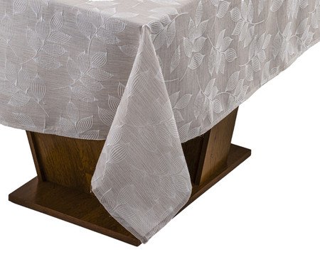 Toalha de Mesa Impermeável Folhas Natural | Westwing
