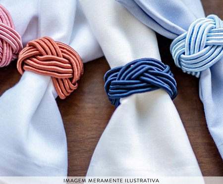 Guardanapo de Linho Basic Azul | Westwing
