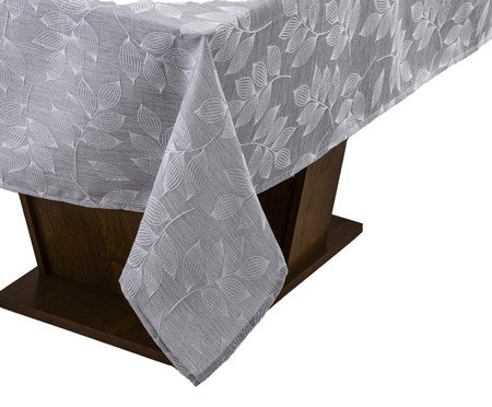 Toalha de Mesa Impermeável Cinza | Westwing