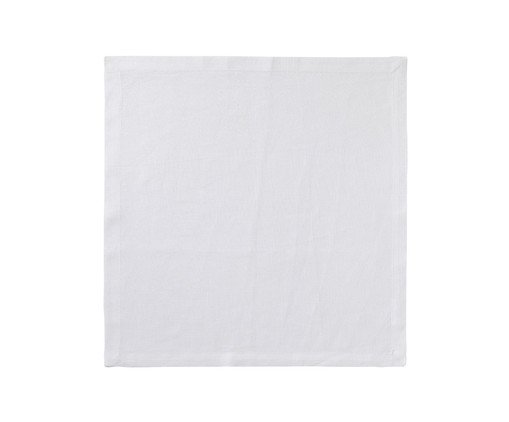 Guardanapo de Linho Basic Branco, Colorido | WestwingNow