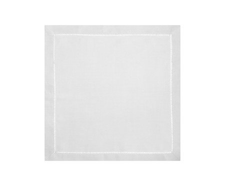 Guardanapo com Ponto Ajour Branco | Westwing