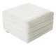 Puff Gom em Boucle aveludado - Branco, white | WestwingNow