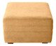 Puff Gom em Boucle aveludado - Amarelo Ocre, yellow | WestwingNow