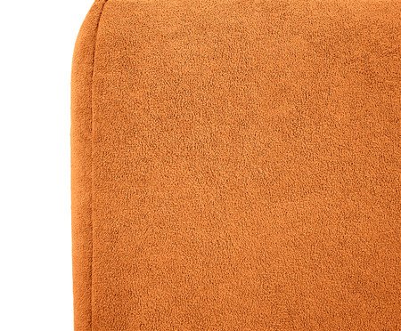 Puff Gom em Boucle aveludado - Terracota | Westwing