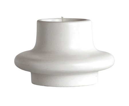Castiçal Lowe Branco Cotton | Westwing
