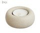 Conjunto de Suportes para Velas Areia, yellow | WestwingNow