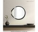 Espelho de Parede Empty Sisal Preto, black | WestwingNow