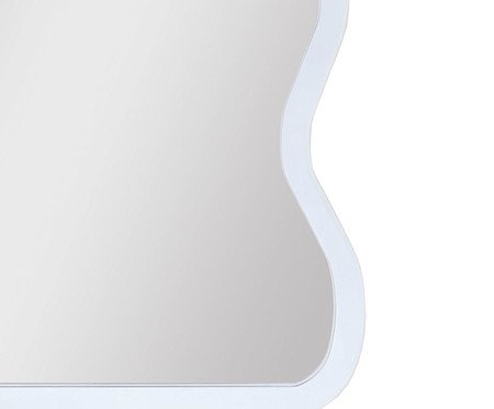Espelho de Chão Wave Orgânico Branco | Westwing